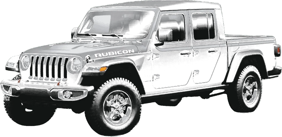 Outfitted Jeep Gladiator pickup in Moab